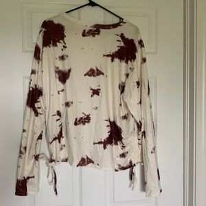 SHEIN Curve Cow Print Long Sleeve